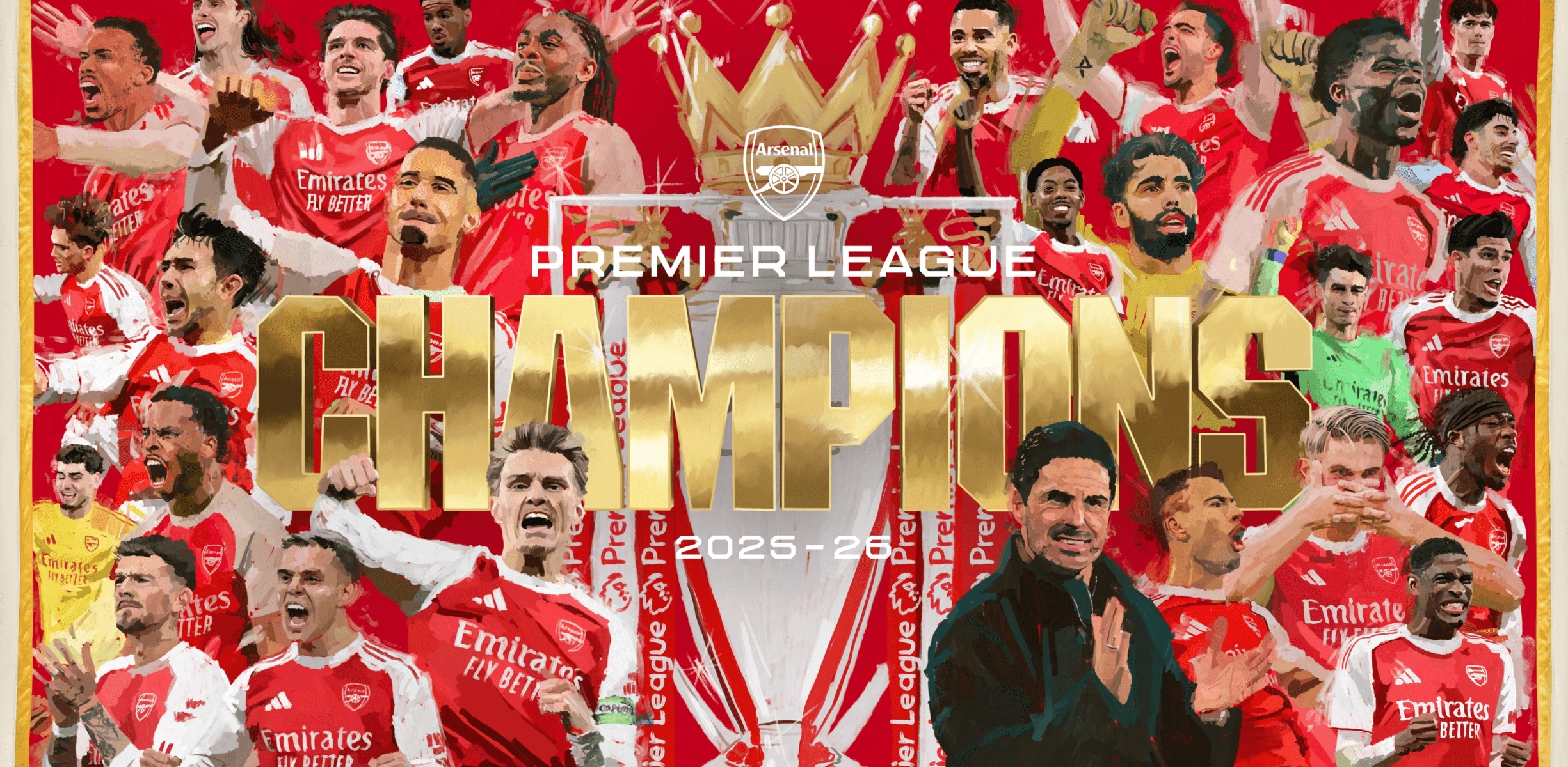 Arsenal vô địch Premier League 2025/2026: Khẳng định sức mạnh và sự trưởng thành của đội bóng- Ảnh 1.