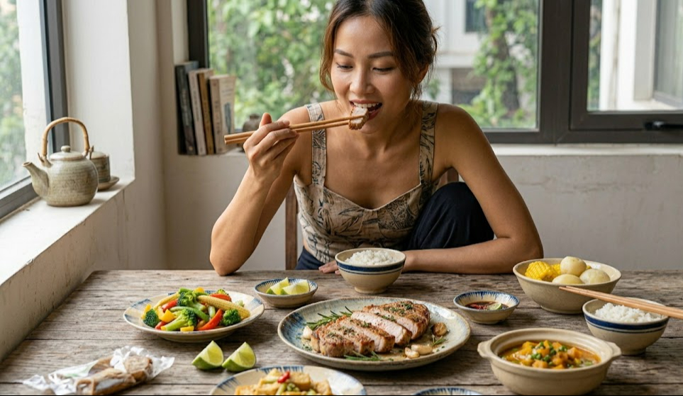 Ăn thịt lợn giúp giảm cân như thế nào?- Ảnh 1.