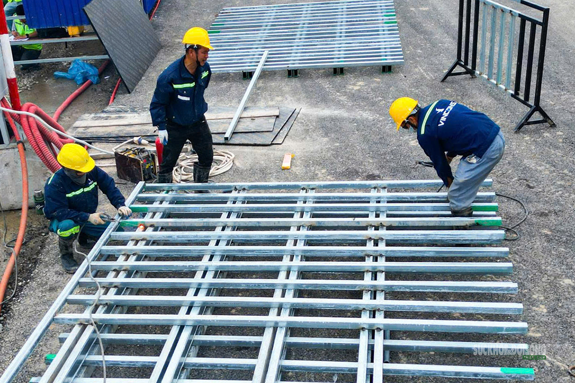 Đại lộ kết nối sân vận động Hùng Vương tăng tốc về đích- Ảnh 4.