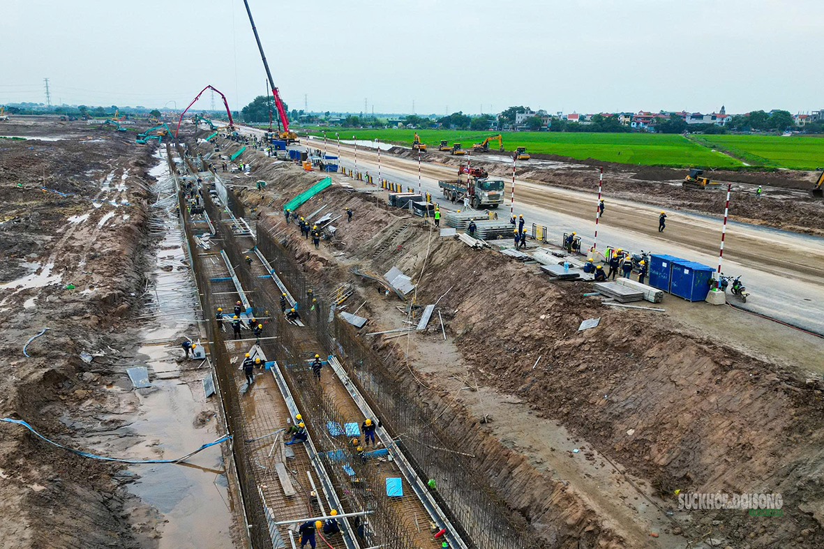 Đại lộ kết nối sân vận động Hùng Vương tăng tốc về đích- Ảnh 3.