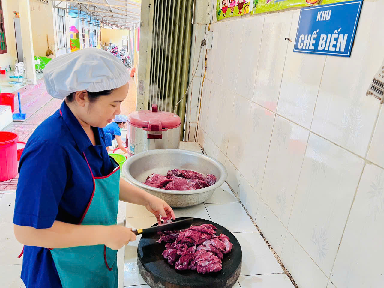 Gallery - Nỗ lực nâng cao chất lượng dinh dưỡng học đường tại Trường Mầm non Linh Sơn - image 6