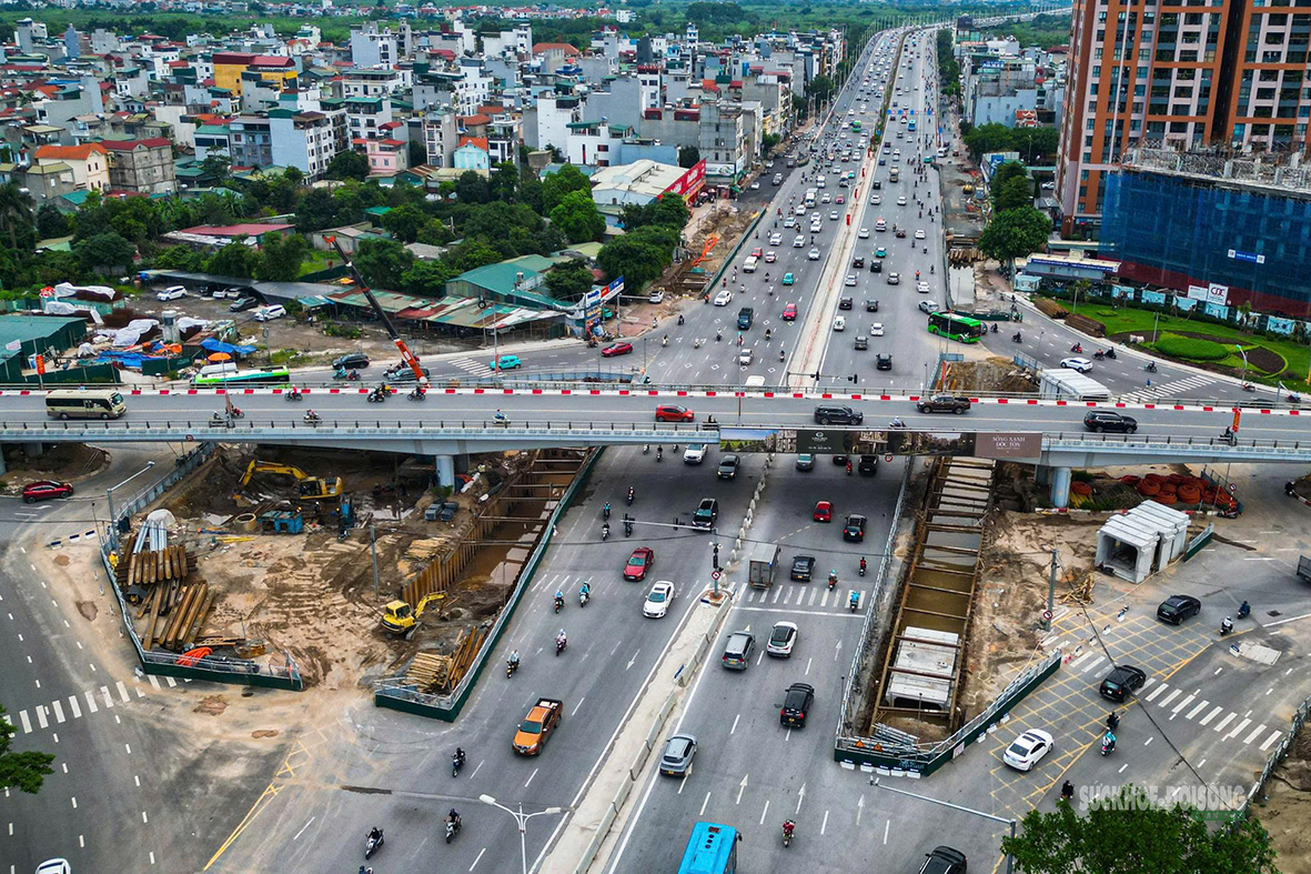 Hầm chui 750 tỷ đồng sau 7 tháng thi công- Ảnh 2. Hầm chui 750 tỷ đồng sau 7 tháng thi công- Ảnh 2.