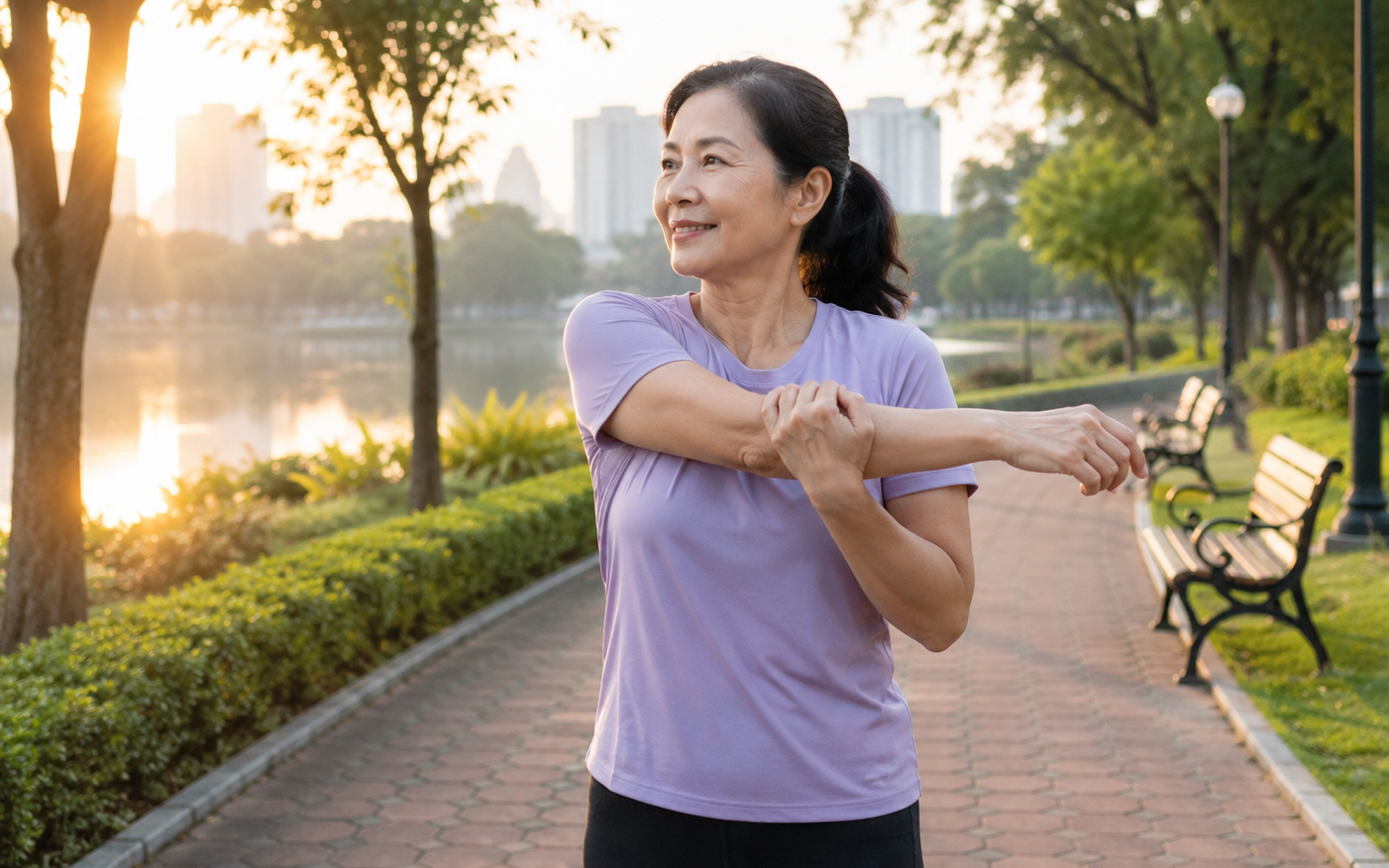 6 mẹo chống mệt mỏi để tăng cường năng lượng cho buổi sáng- Ảnh 2. Người tiền đái tháo đường có nên tập thể dục buổi sáng?