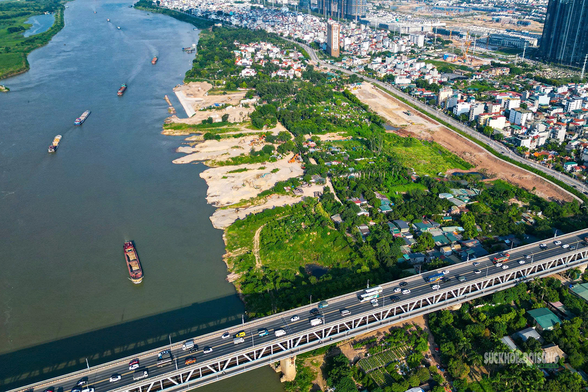 Công viên ven sông Hồng đầu tiên chính thức thi công- Ảnh 12.