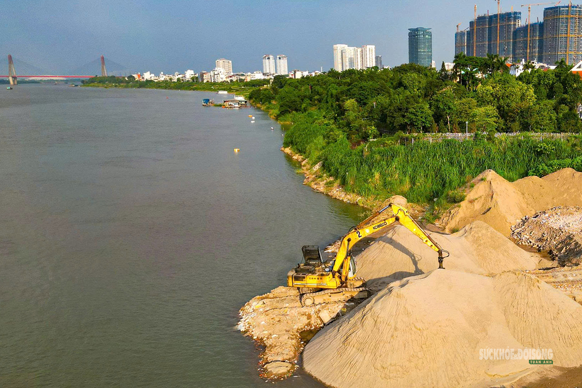 Công viên ven sông Hồng đầu tiên chính thức thi công- Ảnh 4.