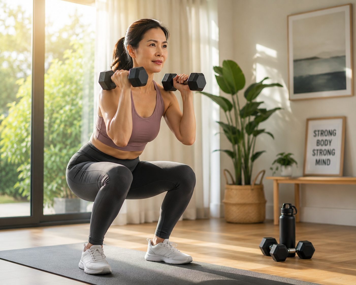 Đi bộ buổi sáng hay tập sức mạnh: Cách nào giúp giảm mỡ bụng tốt hơn sau tuổi 40?- Ảnh 3.