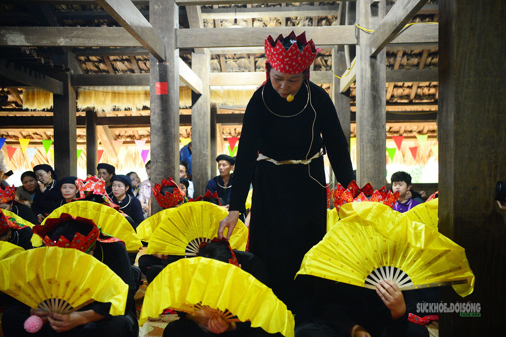 Nghi lễ 'Son tràng' trong tín ngưỡng Then của người Tày Bình Liêu- Ảnh 9.