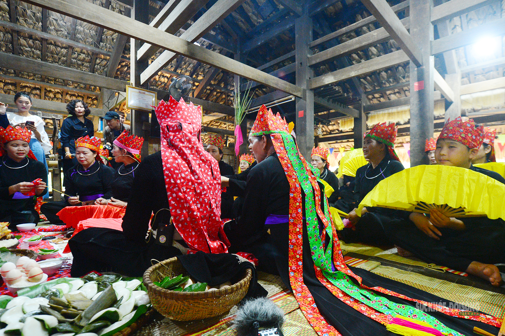 Nghi lễ 'Son tràng' trong tín ngưỡng Then của người Tày Bình Liêu- Ảnh 4.