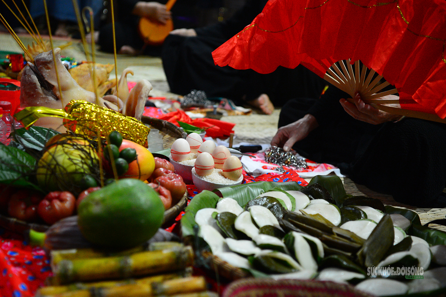 Nghi lễ 'Son tràng' trong tín ngưỡng Then của người Tày Bình Liêu- Ảnh 3.