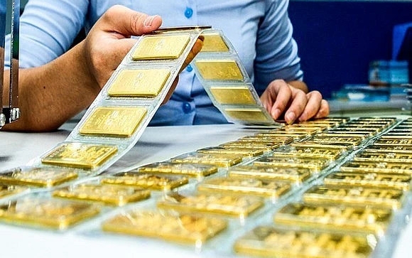 Chốt giá vàng hôm nay ngày 31/5 giảm rất mạnh, người mua lỗ đậm- Ảnh 2. Chốt giá vàng hôm nay ngày 30/5 tiếp đà tăng mạnh