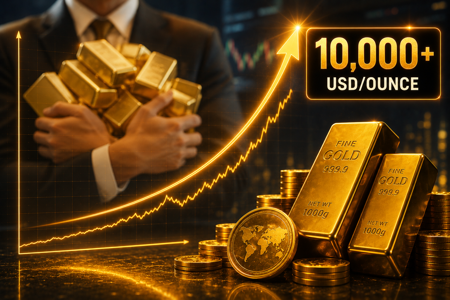 Rockefeller Global Investment Management dự báo giá vàng có thể đạt 10.000 USD vào 2030- Ảnh 1. Rockefeller Global Investment Management dự báo giá vàng có thể đạt 10.000 USD vào 2030- Ảnh 1.