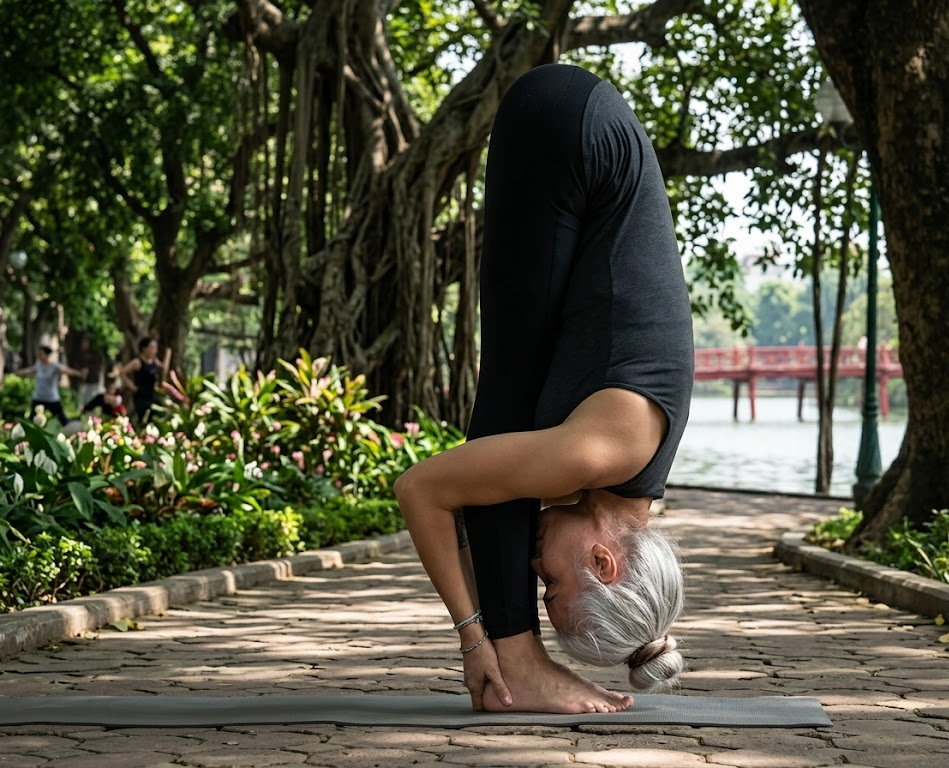 7 tư thế yoga bạn nên tập mỗi ngày nếu muốn trẻ trung ở độ tuổi 50- Ảnh 2.