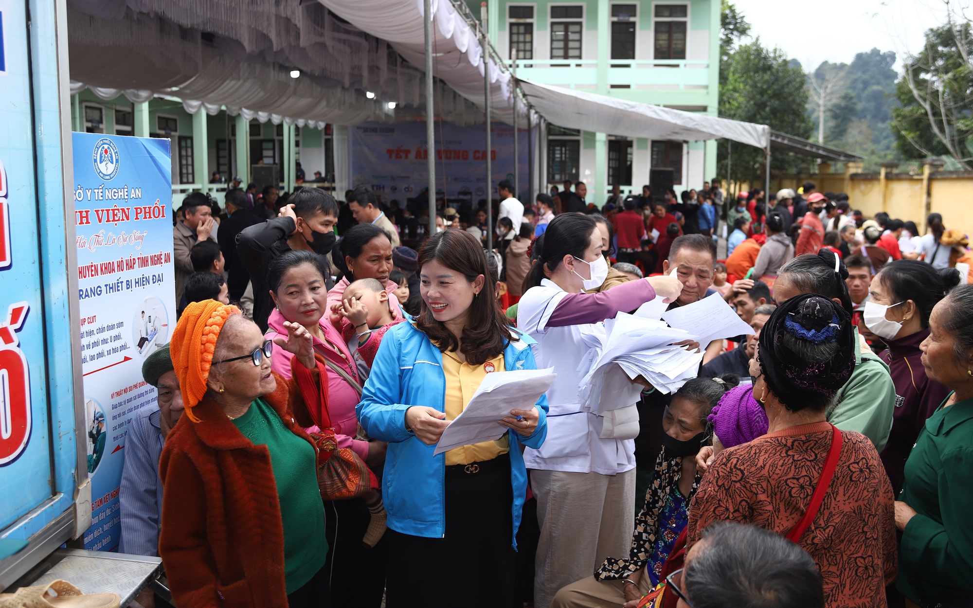Phát hiện nhiều ca đái tháo đường, tổn thương tuyến giáp qua khám sàng lọc ở miền núi Nghệ An- Ảnh 4. Phát hiện nhiều ca đái tháo đường, tổn thương tuyến giáp qua khám sàng lọc ở miền núi Nghệ An- Ảnh 4.