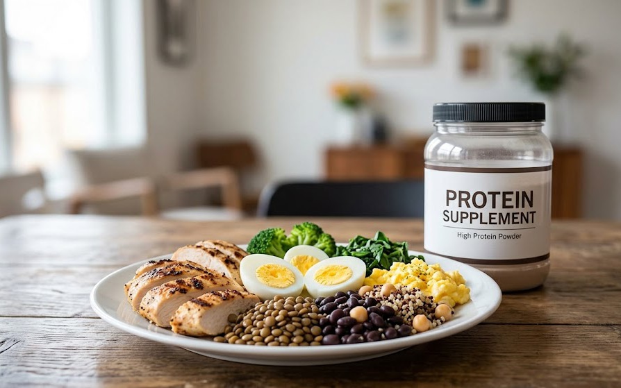 Ăn nhiều protein vì sợ mất cơ có gây hại cho thận không?