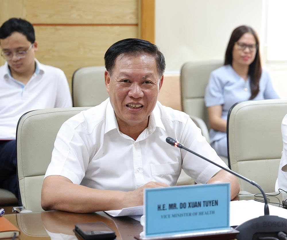 Bộ Y tế và đoàn doanh nghiệp Hoa Kỳ trao đổi, thúc đẩy quan hệ hợp tác, đầu tư về y tế - Ảnh 1.