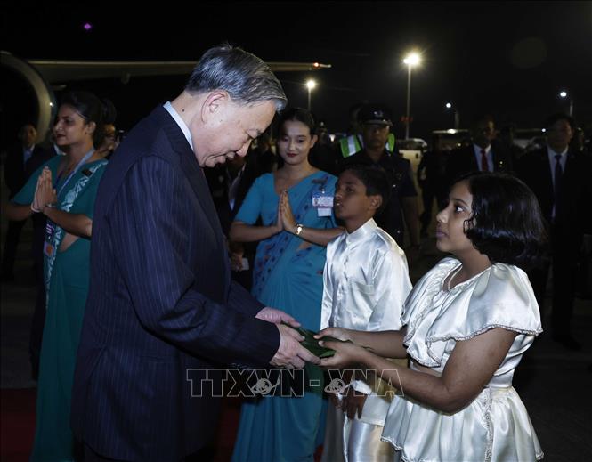 Tổng Bí thư, Chủ tịch nước Tô Lâm bắt đầu thăm cấp Nhà nước Cộng hòa xã hội chủ nghĩa dân chủ Sri Lanka- Ảnh 5.