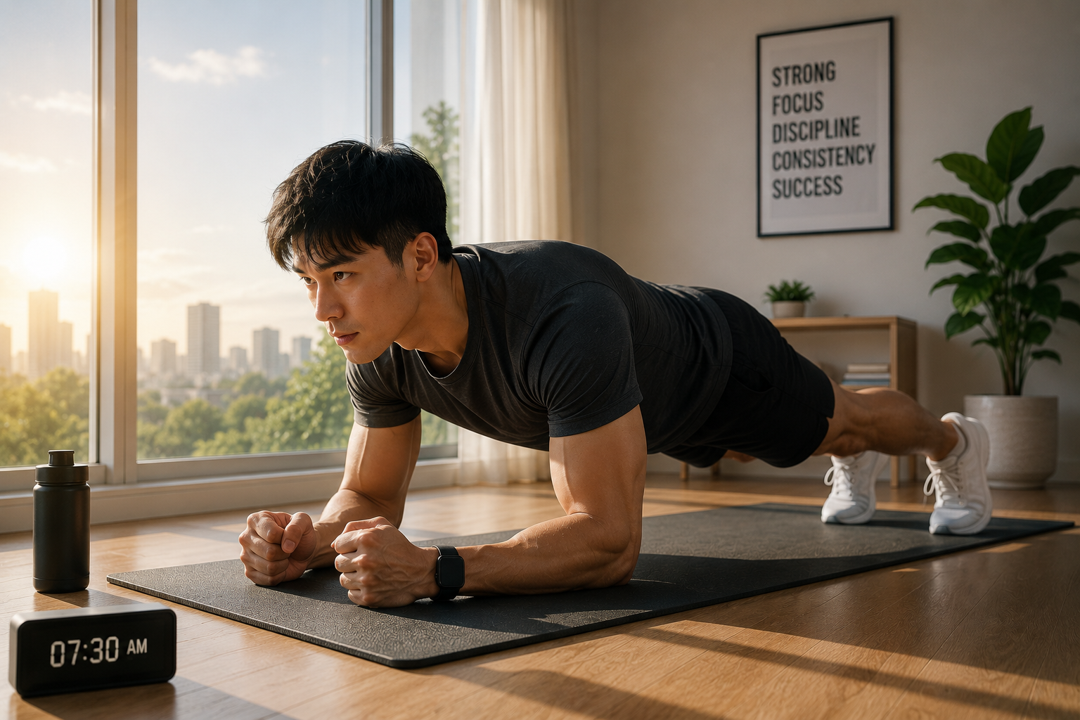 Tập plank buổi sáng có lợi gì?- Ảnh 2.