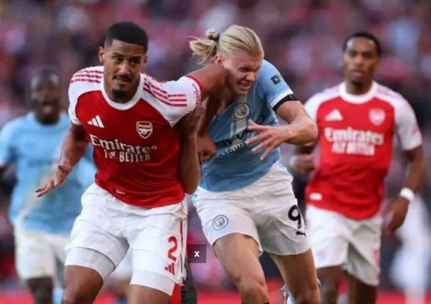 Cuộc đua vô địch Ngoại hạng Anh: Arsenal và Man City so kè- Ảnh 1.