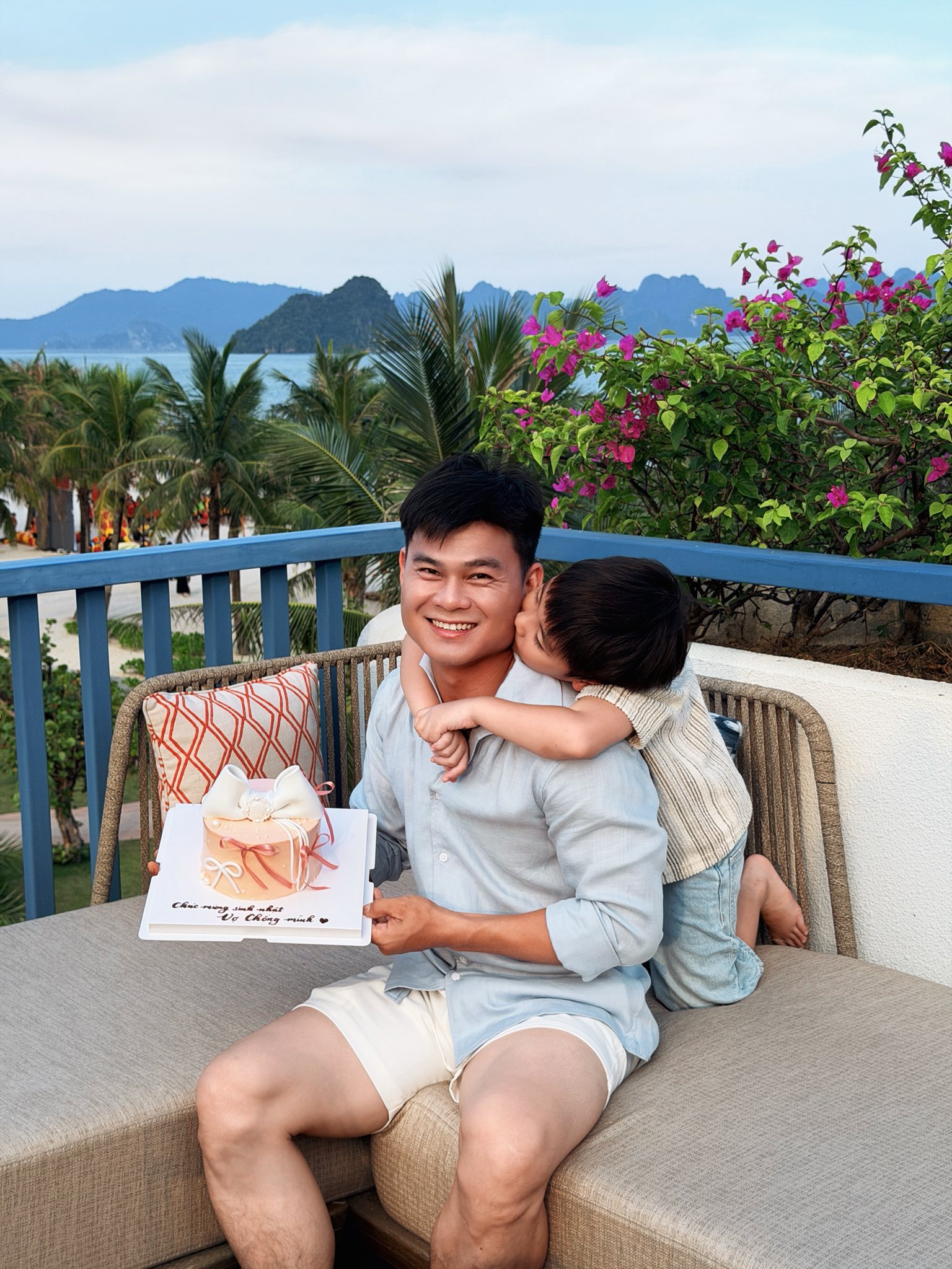 Nhân sinh nhật chồng Đại úy, Hòa Minzy nhắn nhủ: 'Anh hãy yên tâm công tác, em và con luôn ở phía sau là hậu phương'- Ảnh 3.