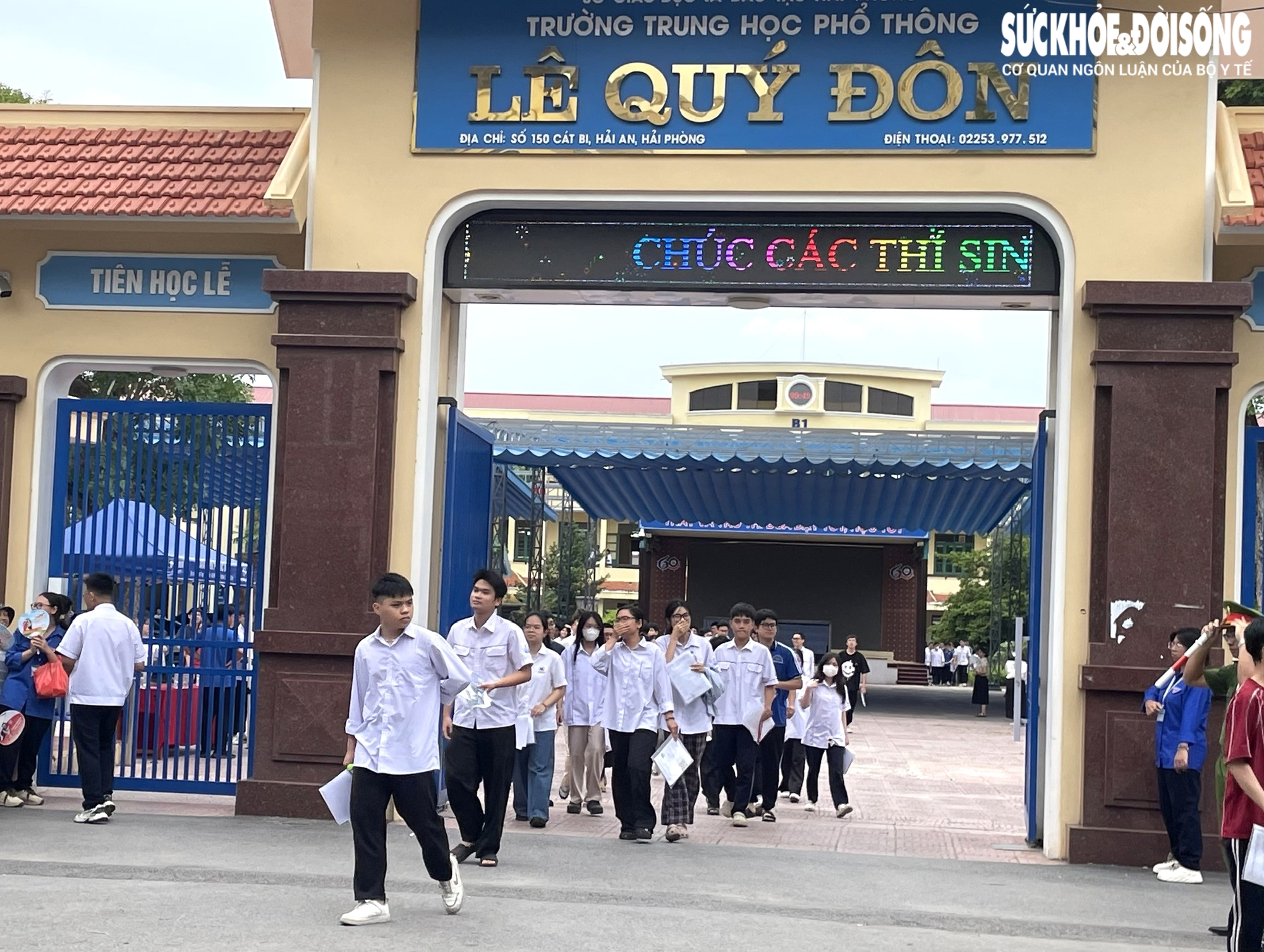 Hơn 290 thí sinh Hải Phòng vắng mặt môn thi Ngữ văn- Ảnh 1. Hơn 290 thí sinh Hải Phòng vắng mặt môn thi Ngữ văn- Ảnh 1.
