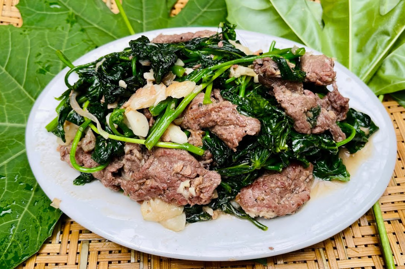 Lá sắn và rau mì chính: Loại nào giàu dinh dưỡng và an toàn hơn?- Ảnh 3. Lá sắn và rau mì chính: Loại nào giàu dinh dưỡng và an toàn hơn?- Ảnh 3.