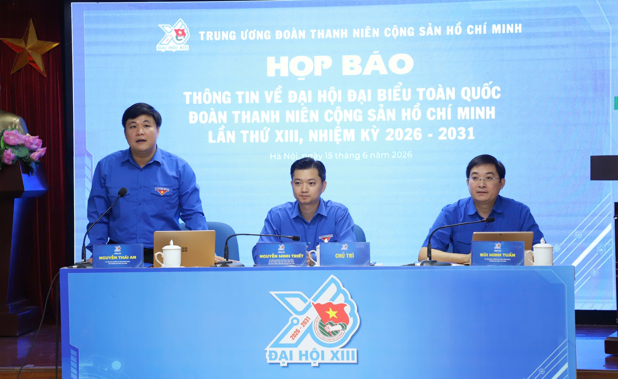786 đại biểu dự Đại hội Đoàn toàn quốc lần thứ XIII, đại biểu trẻ nhất 16 tuổi- Ảnh 1. 786 đại biểu dự Đại hội Đoàn toàn quốc lần thứ XIII, đại biểu trẻ nhất 16 tuổi- Ảnh 1.