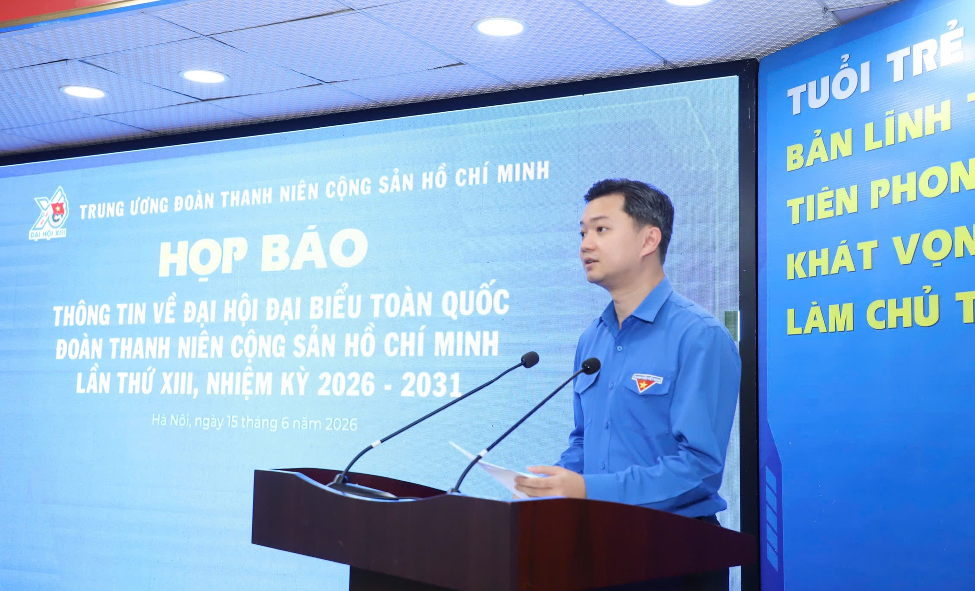 786 đại biểu dự Đại hội Đoàn toàn quốc lần thứ XIII, đại biểu trẻ nhất 16 tuổi- Ảnh 2. 786 đại biểu dự Đại hội Đoàn toàn quốc lần thứ XIII, đại biểu trẻ nhất 16 tuổi- Ảnh 2.
