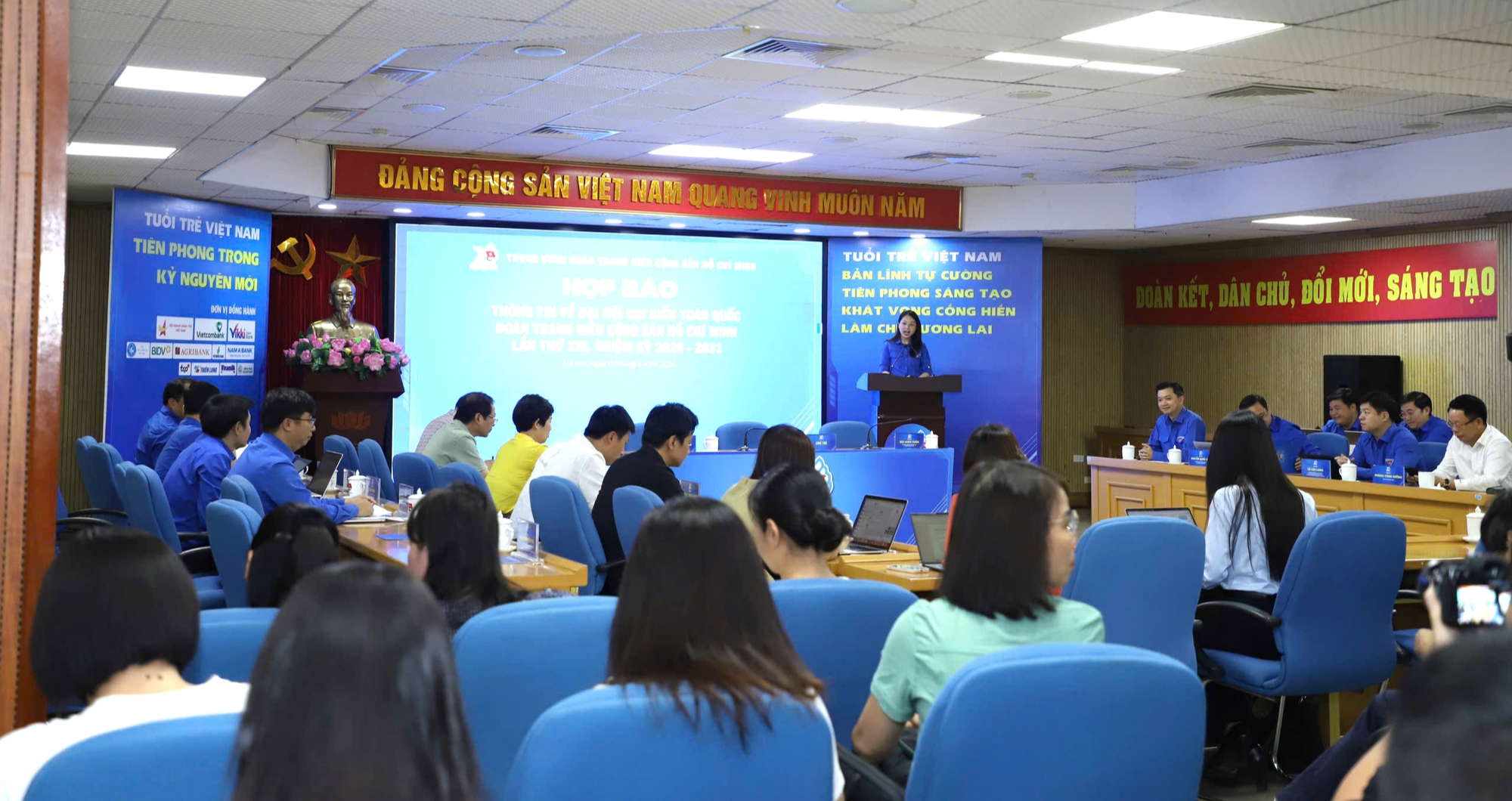 786 đại biểu dự Đại hội Đoàn toàn quốc lần thứ XIII, đại biểu trẻ nhất 16 tuổi- Ảnh 3. 786 đại biểu dự Đại hội Đoàn toàn quốc lần thứ XIII, đại biểu trẻ nhất 16 tuổi- Ảnh 3.