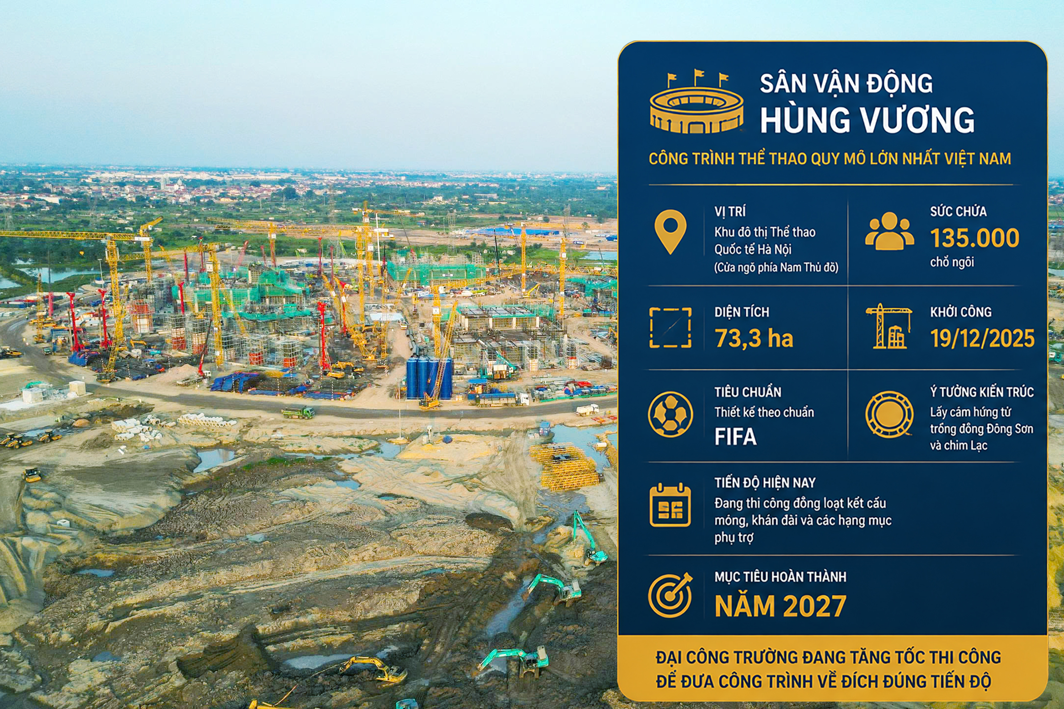 Bên trong đại công trường sân vận động Hùng Vương tại Hà Nội - Ảnh 2. Bên trong đại công trường sân vận động Hùng Vương tại Hà Nội - Ảnh 2.