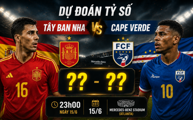 Kênh và link xem trực tiếp Tây Ban Nha vs Cape Verde - World Cup 2026 ngày 15/6 - Ảnh 1.