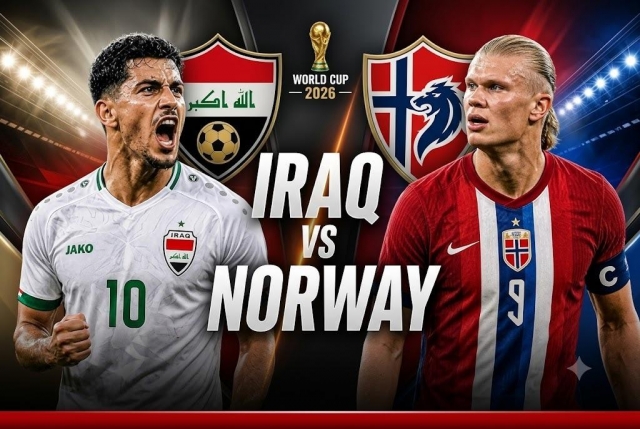 Kênh và link xem trực tiếp Iraq vs Na Uy - World Cup 2026 ngày 17/6- Ảnh 1. Kênh và link xem trực tiếp Iraq vs Na Uy - World Cup 2026 ngày 17/6- Ảnh 1.