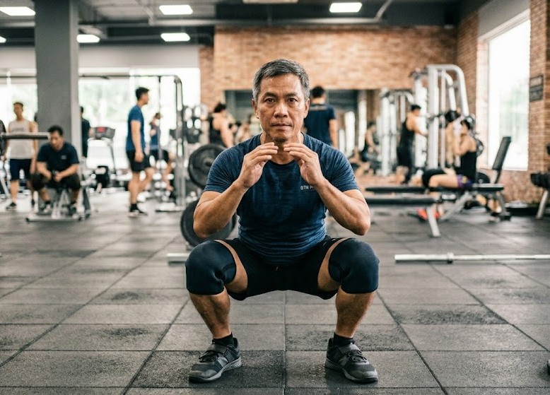 Sau tuổi 50, có nên tập squat mỗi ngày để chống mất cơ? - Ảnh 2.