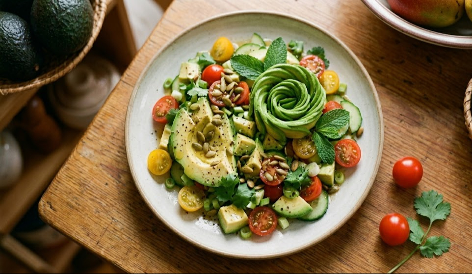 3 công thức salad từ quả bơ vừa bổ dưỡng vừa giúp đốt cháy mỡ thừa- Ảnh 2. 3 công thức salad từ quả bơ vừa bổ dưỡng vừa giúp đốt cháy mỡ thừa- Ảnh 2.