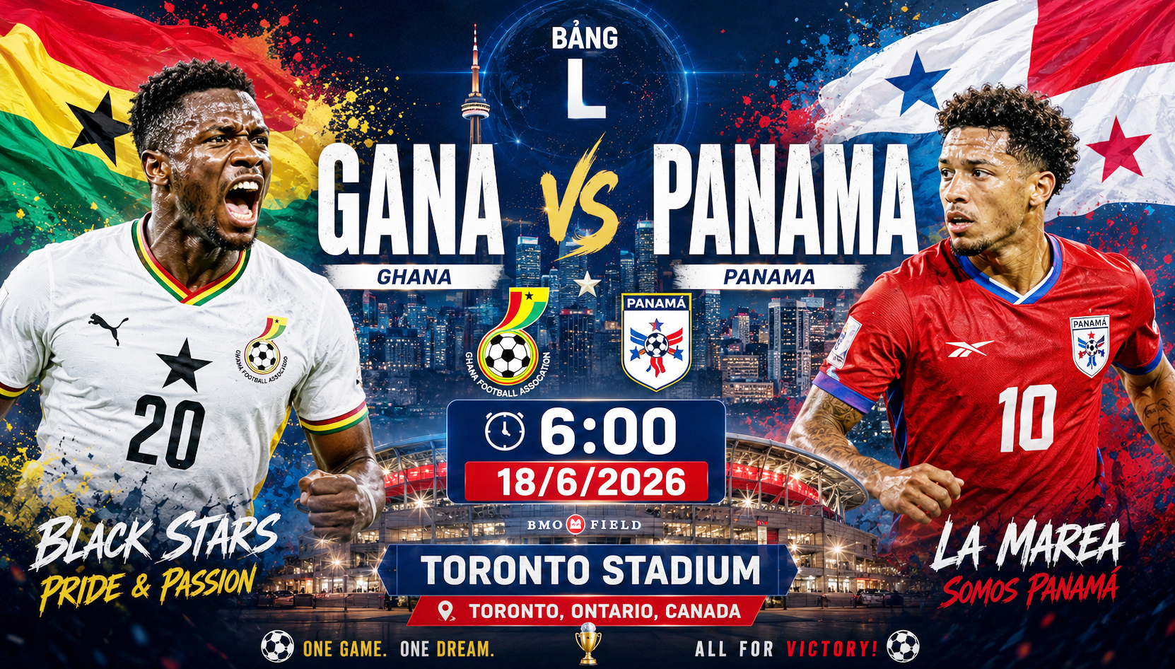 Nhận định Ghana vs Panama 2026: Tử chiến tại bảng đấu tử thần World Cup - Ảnh 1. Nhận định Ghana vs Panama 2026: Tử chiến tại bảng đấu tử thần World Cup - Ảnh 1.