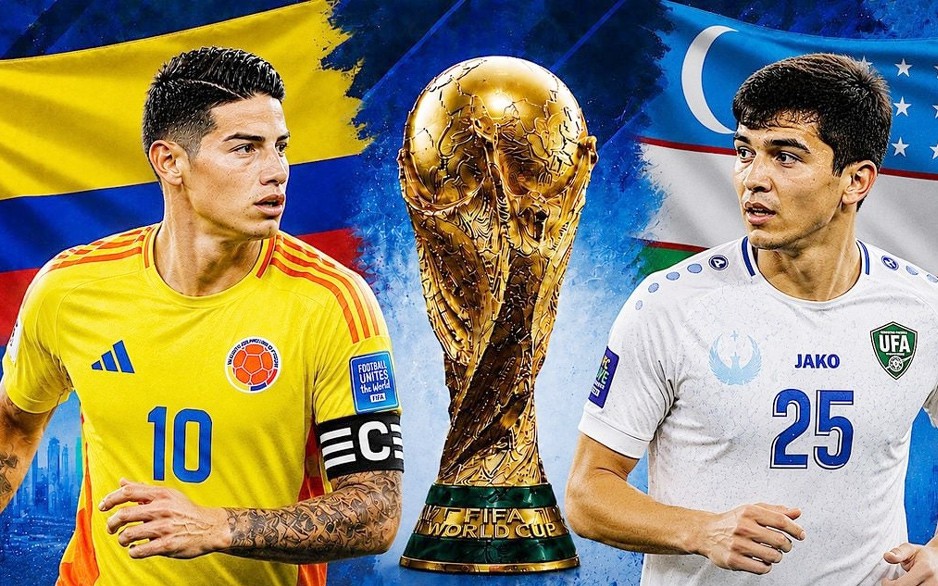 Kênh và link xem trực tiếp Uzbekistan vs Colombia - World Cup 2026 ngày 18/6- Ảnh 2. Kênh và link xem trực tiếp Uzbekistan vs Colombia - World Cup 2026 ngày 18/6- Ảnh 2.