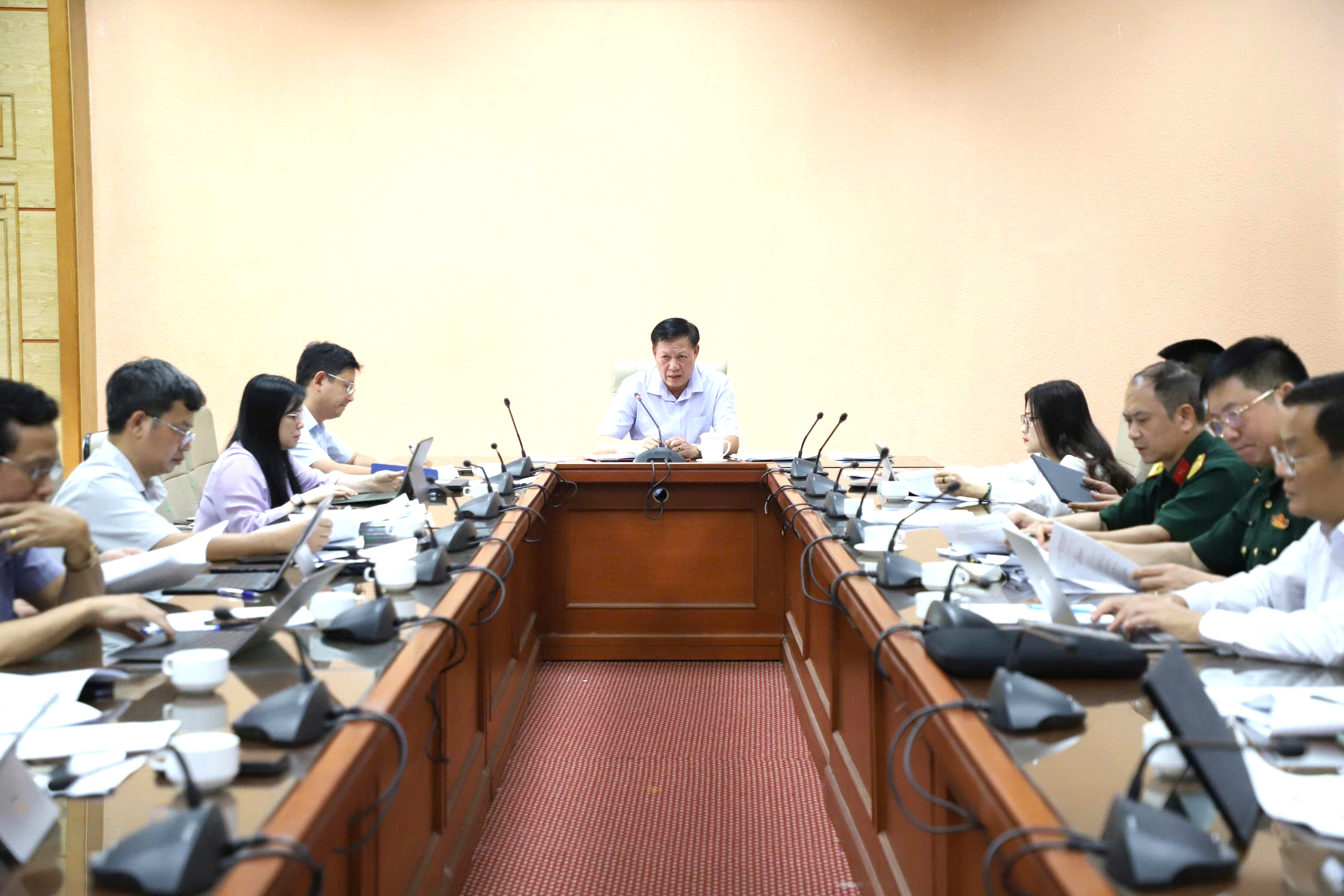 Thúc đẩy hoàn thiện Thông tư về tổ chức hoạt động Ban quân dân y các cấp và cơ sở khám chữa bệnh kết hợp quân dân y- Ảnh 9. Thúc đẩy hoàn thiện Thông tư về tổ chức hoạt động Ban quân dân y các cấp và cơ sở khám chữa bệnh kết hợp quân dân y- Ảnh 9.