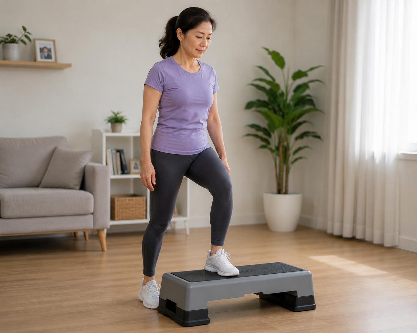 5 bài tập tăng cường sức mạnh chân hiệu quả sau 60 tuổi - Ảnh 2.