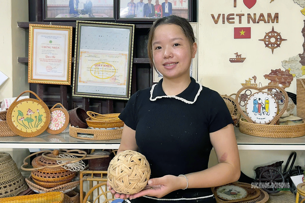 Người trẻ giữ lửa mây tre Phú Vinh - Ảnh 1.