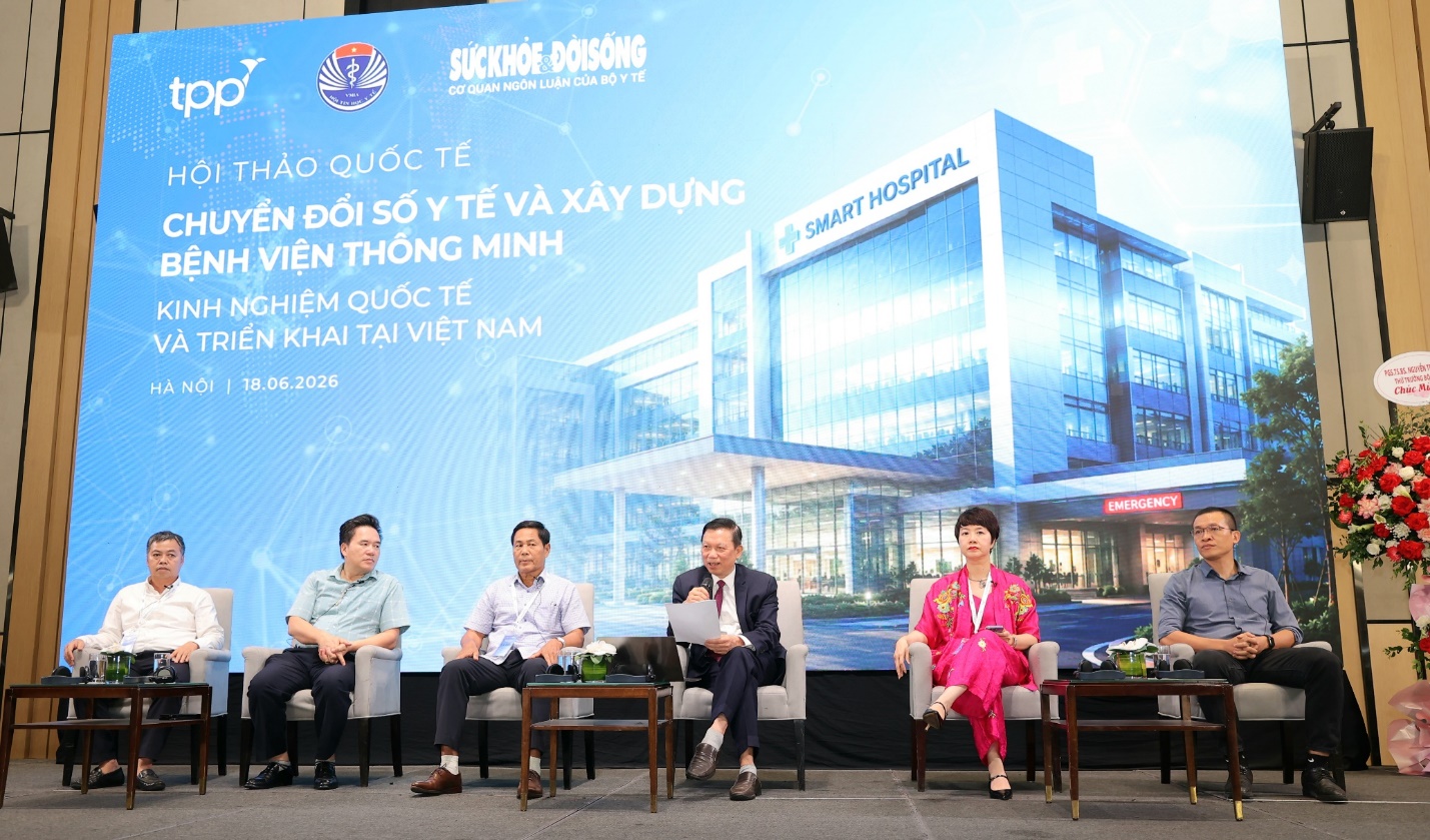 Thành công của Hội thảo Quốc tế với chủ đề về Chuyển đổi số y tế và xây dựng bệnh viện thông minh: Bước ngoặt trong lộ trình vận hành y tế dựa trên dữ liệu- Ảnh 6.