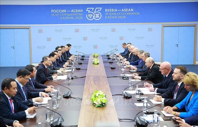 Thủ tướng Chính phủ Lê Minh Hưng hội kiến Tổng thống Nga Vladimir Putin- Ảnh 3.