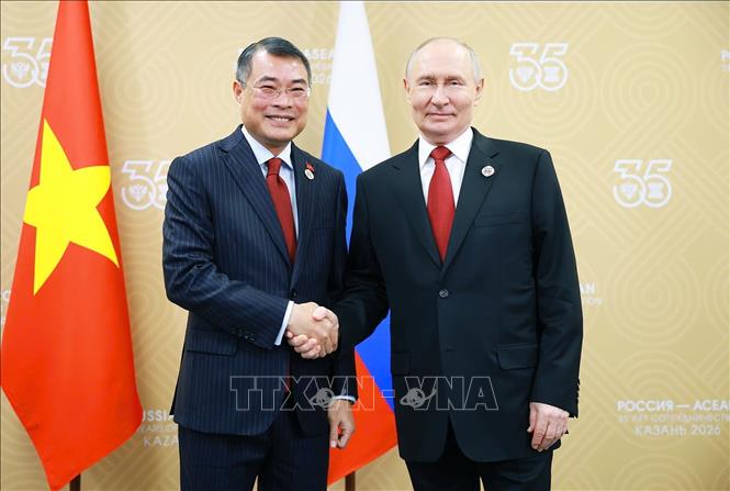 Thủ tướng Chính phủ Lê Minh Hưng hội kiến Tổng thống Nga Vladimir Putin- Ảnh 2.