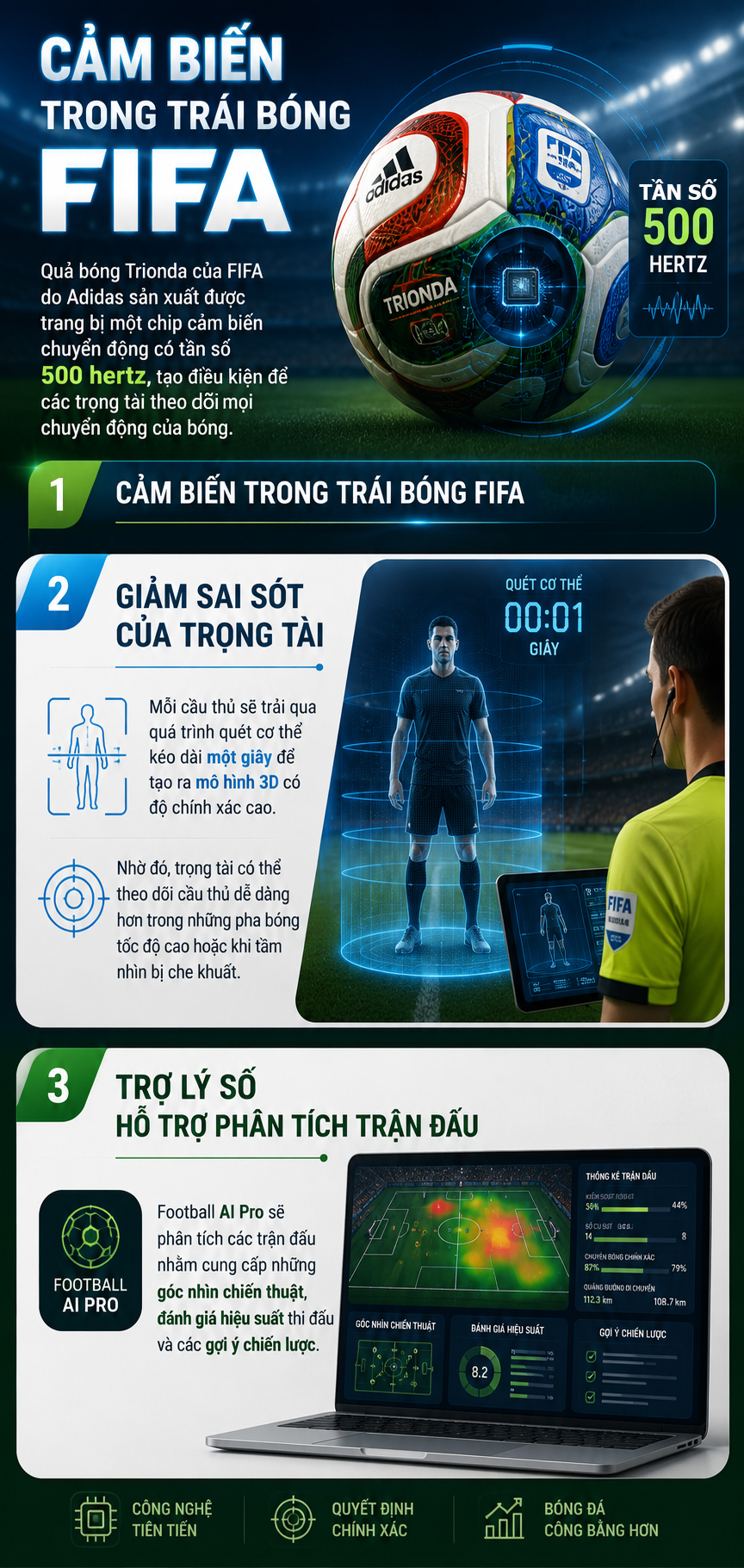 Những công nghệ mới nào sẽ được áp dụng tại World Cup 2026?- Ảnh 1. Những công nghệ mới nào sẽ được áp dụng tại World Cup 2026?- Ảnh 1.