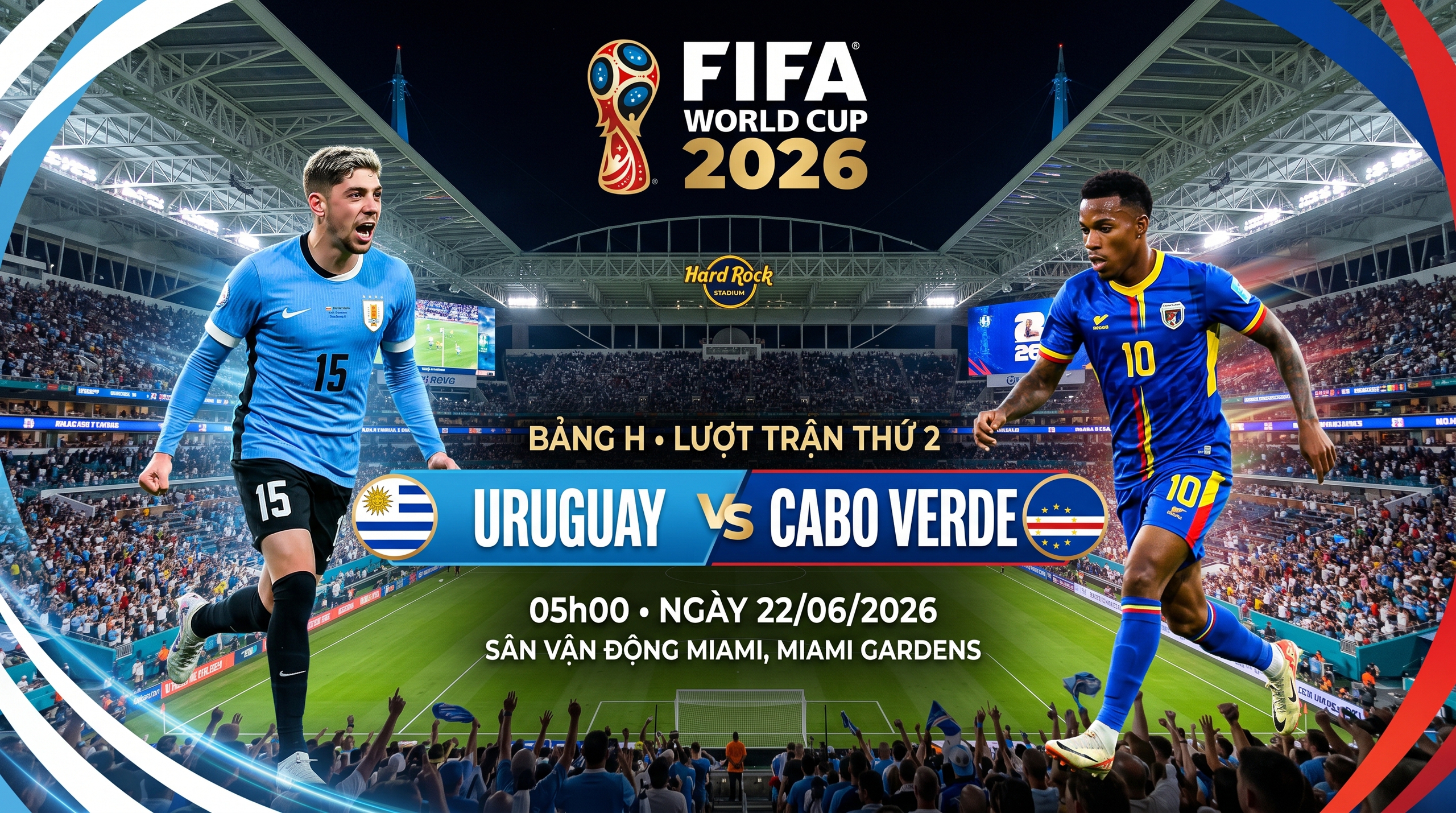 Nhận định, dự đoán tỉ số Uruguay vs Cabo Verde: Cabo Verde có tiếp tục làm nên kỳ tích trước Uruguay?- Ảnh 1. Nhận định, dự đoán tỉ số Uruguay vs Cabo Verde: Cabo Verde có tiếp tục làm nên kỳ tích trước Uruguay?- Ảnh 1.