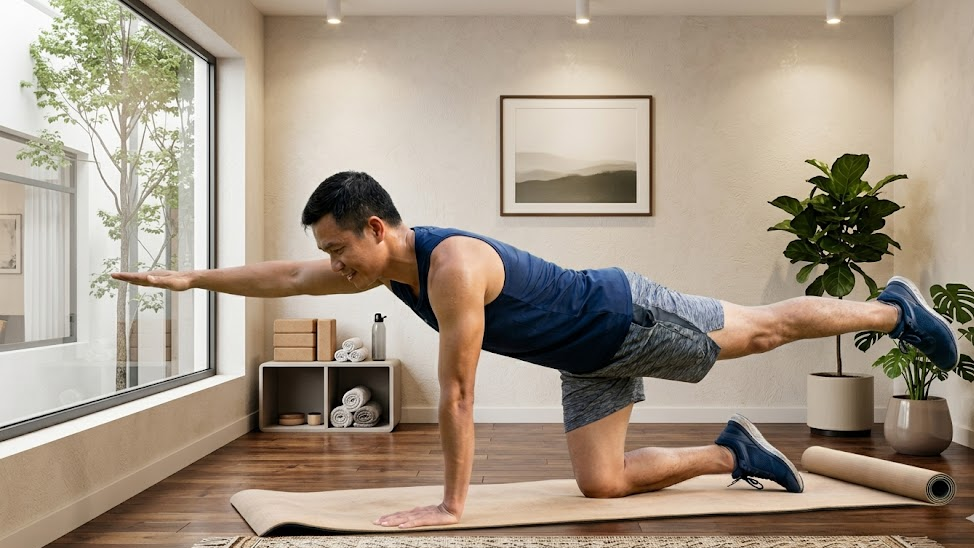 5 bài tập buổi sáng giúp tăng cường sức mạnh toàn thân sau tuổi 50 - Ảnh 5.