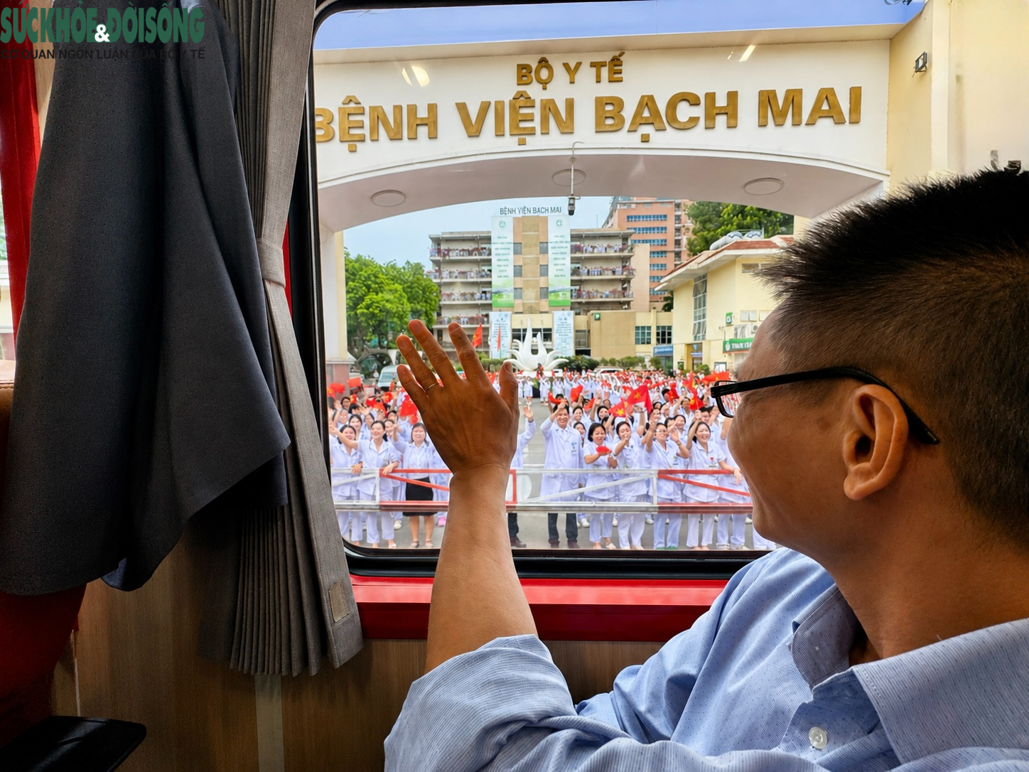 Khai trương đoàn tàu Hà Nội - Phủ Lý đưa đón y, bác sĩ Bệnh viện Bạch Mai- Ảnh 9.