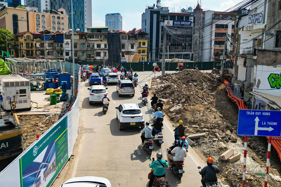 Đại công trường metro và Vành đai 1 giữa trung tâm Hà Nội- Ảnh 9.