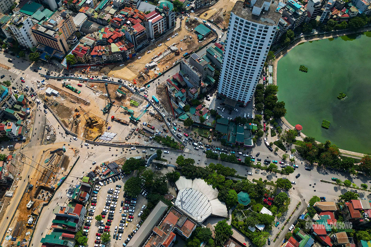 Đại công trường metro và Vành đai 1 giữa trung tâm Hà Nội- Ảnh 3.