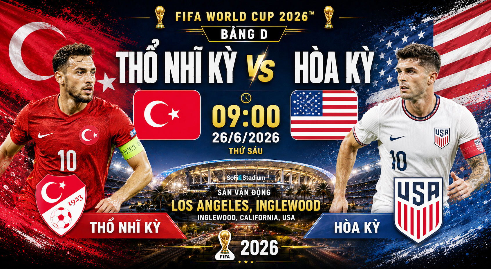 Nhận định trận Thổ Nhĩ Kỳ vs Mỹ 2026: Chủ nhà giữ sức , khách đá danh dự - Ảnh 2.