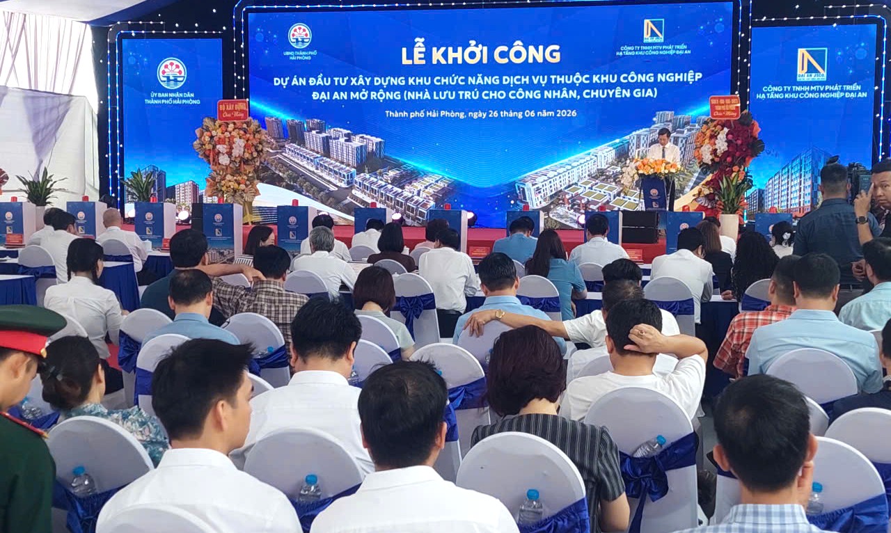 Hải Phòng khởi công 1.000 nhà lưu trú cho công nhân, chuyên gia tại KCN Đại An mở rộng- Ảnh 5.
