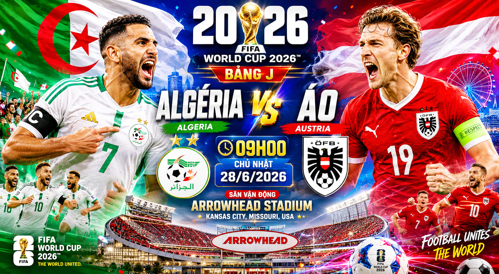 Nhận định, dự đoán tỉ số Algéria vs Áo: 'Chung kết ngược' giành vé đi tiếp - Ảnh 1.